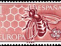 Spain 1962 Europe - C.E.P.T 1 PTA Red Brown Edifil 1448